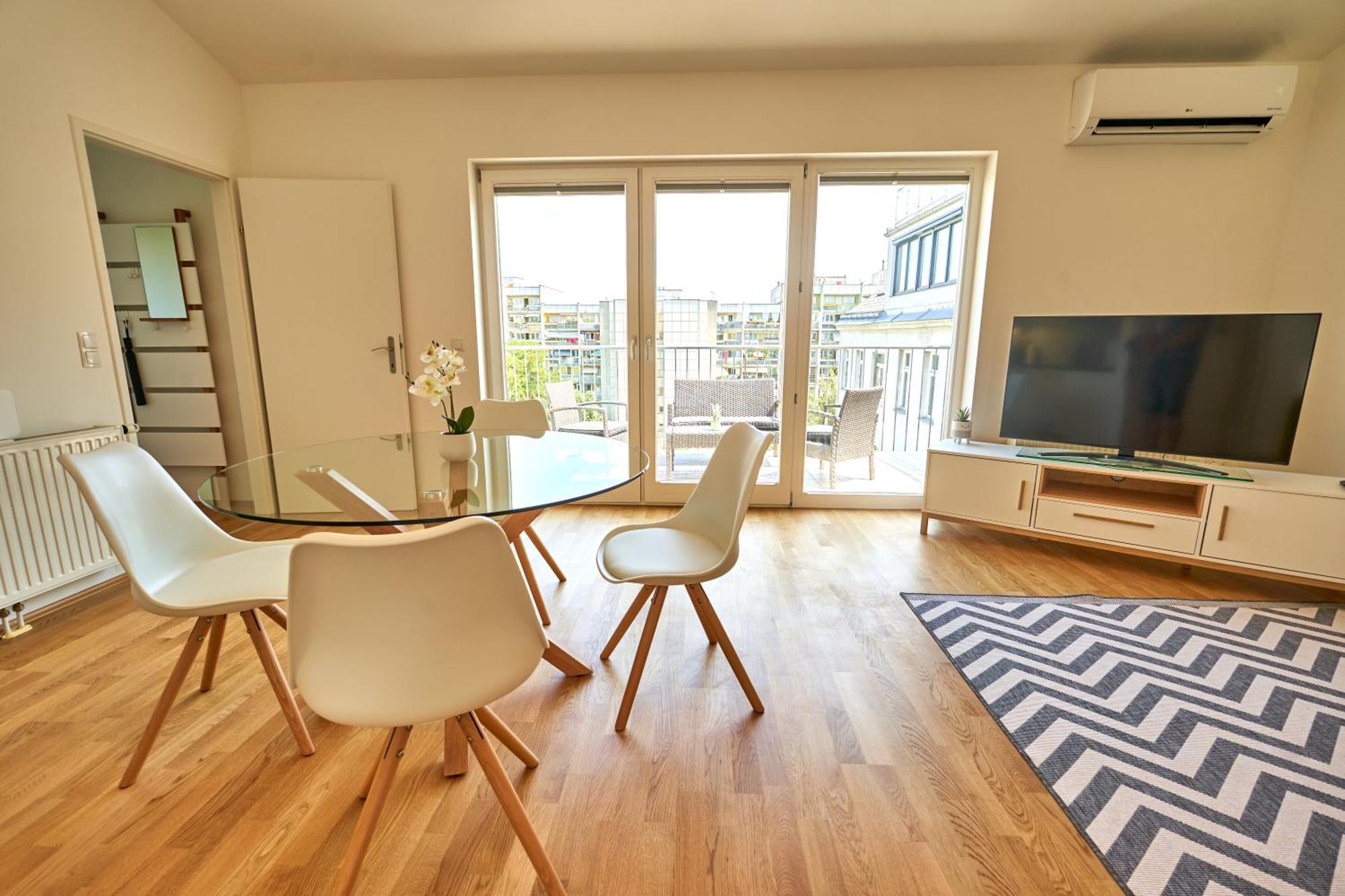 Trendy Apartment Zentral Gelegen Wina Bagian luar foto