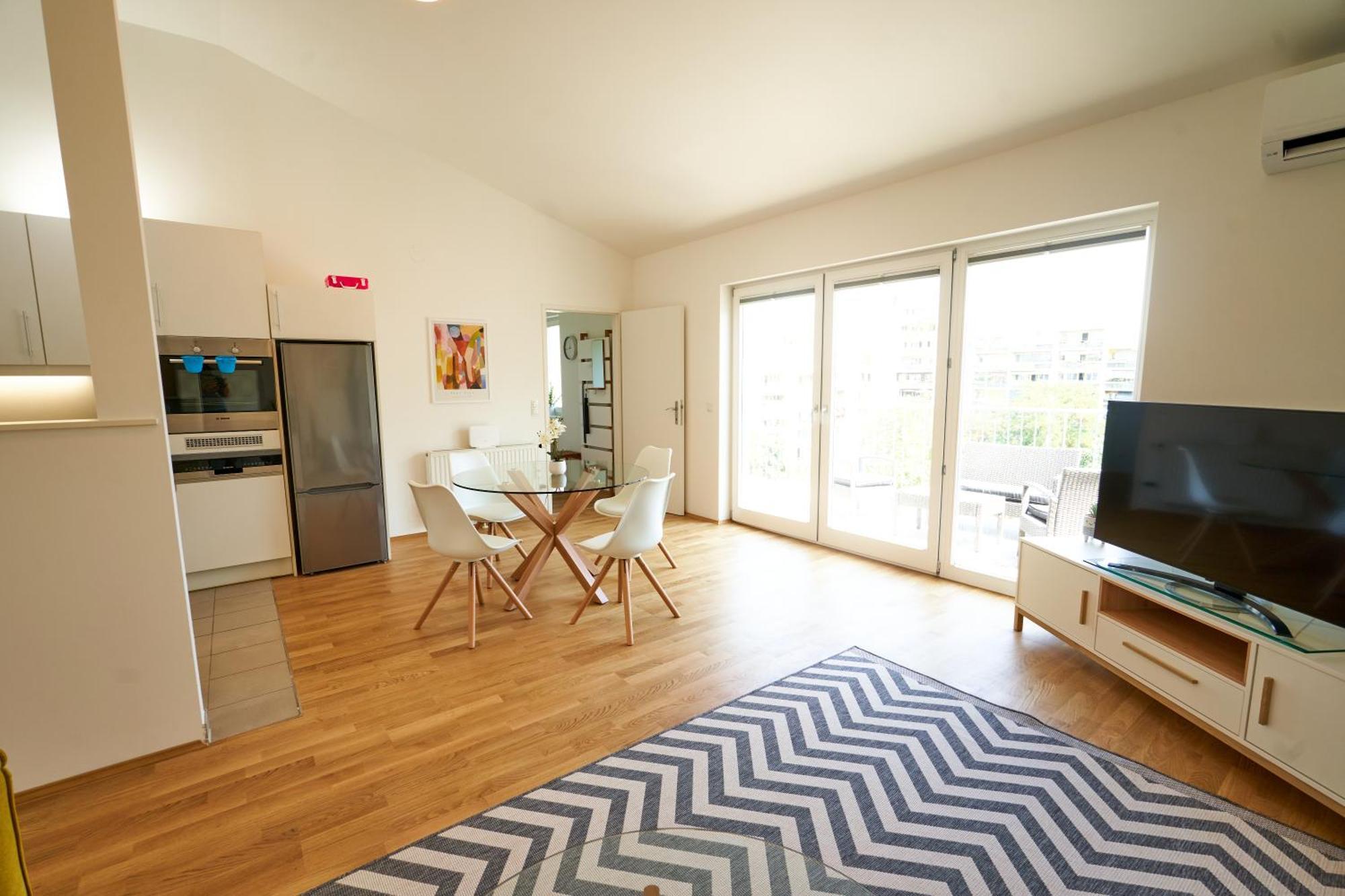 Trendy Apartment Zentral Gelegen Wina Bagian luar foto
